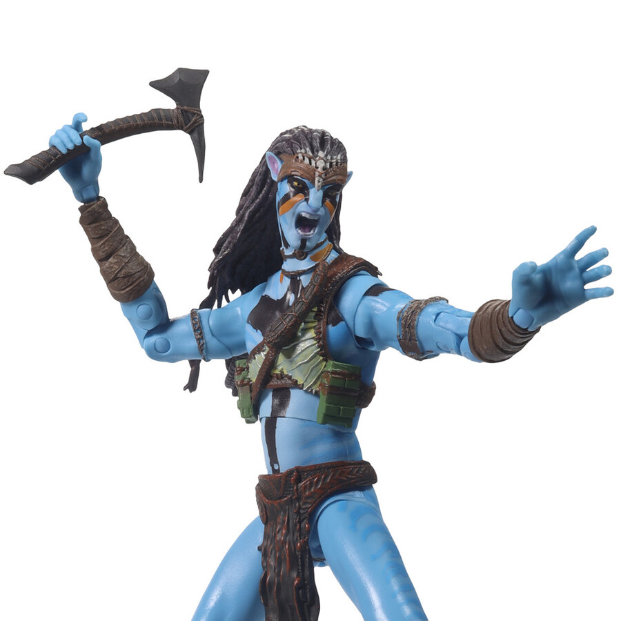 figurine jake sully dans la bataille finale de metkayina avatar feu et cendres 7 pouces