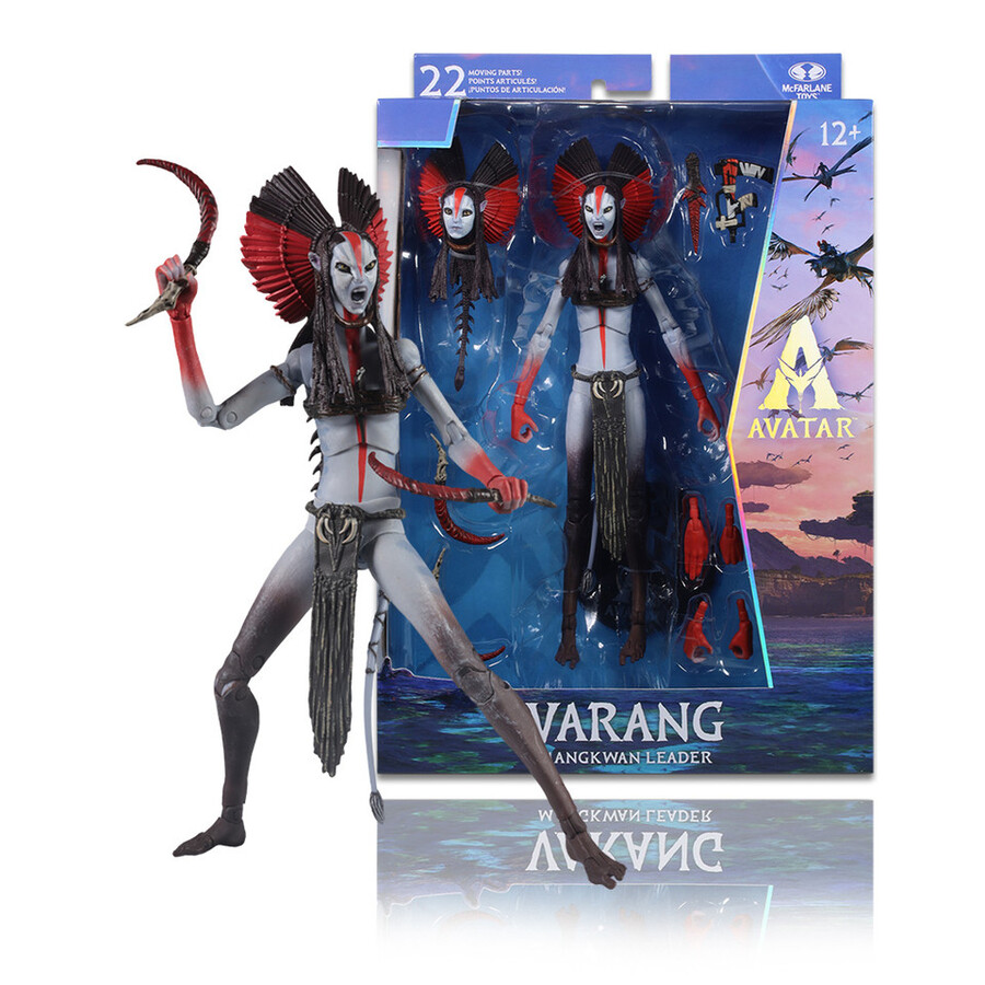 varang chef mangkwan avatar feu et cendres figurine de 18 cm