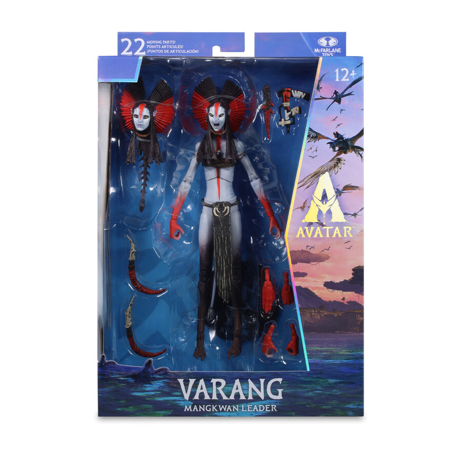 varang chef mangkwan avatar feu et cendres figurine de 18 cm