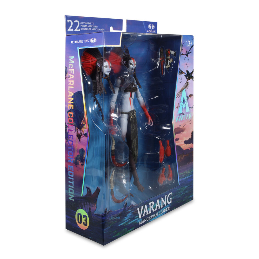 varang chef mangkwan avatar feu et cendres figurine de 18 cm
