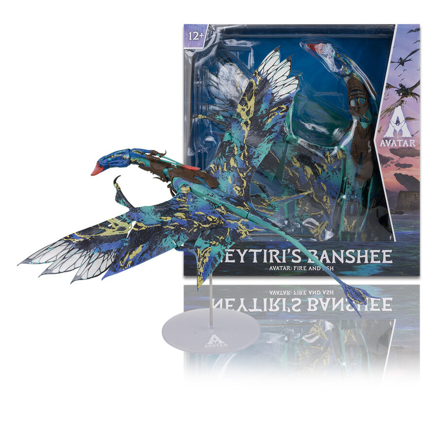 figurine de la banshee de neytiri avatar feu et cendres