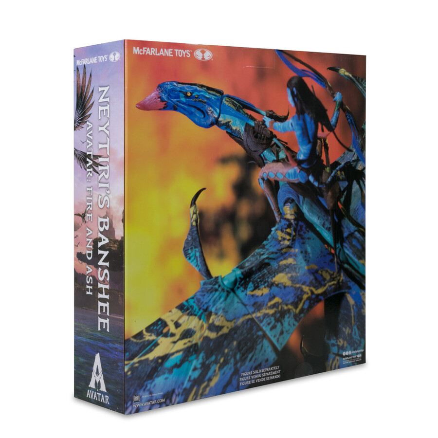 figurine de la banshee de neytiri avatar feu et cendres