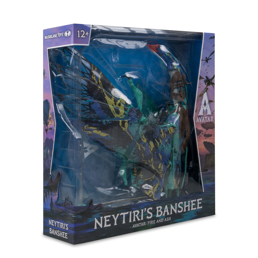 figurine de la banshee de neytiri avatar feu et cendres
