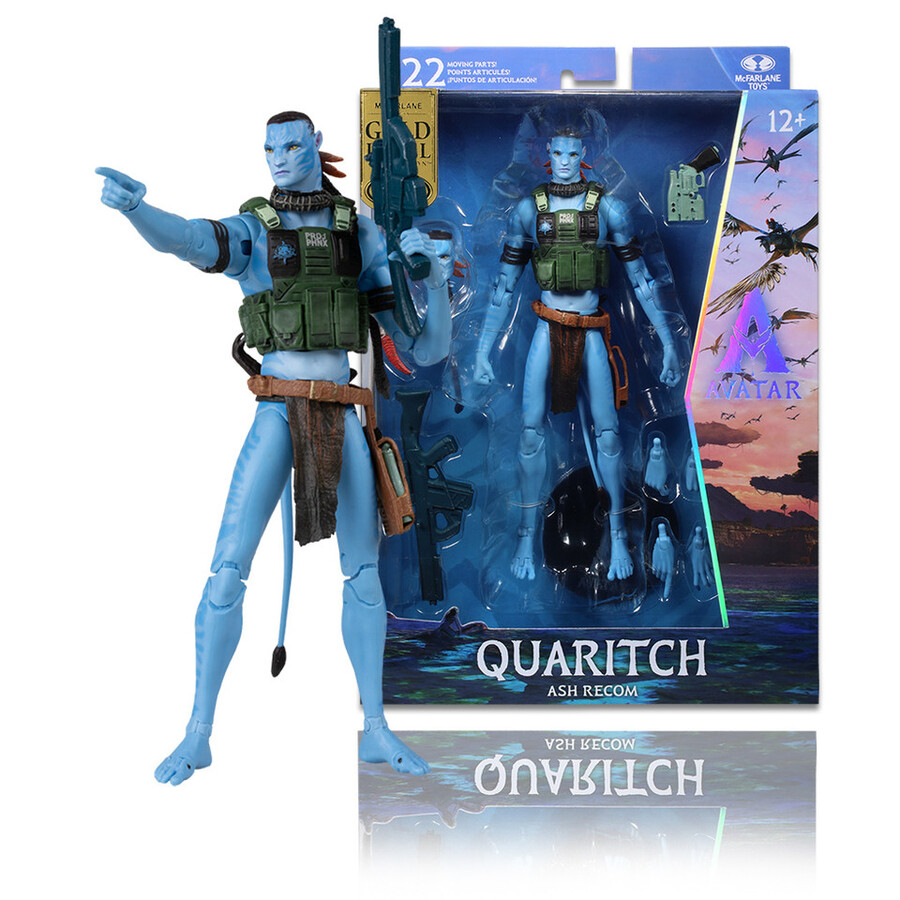 figurine quaritch ash recom avatar feu et cendres gold label 7
