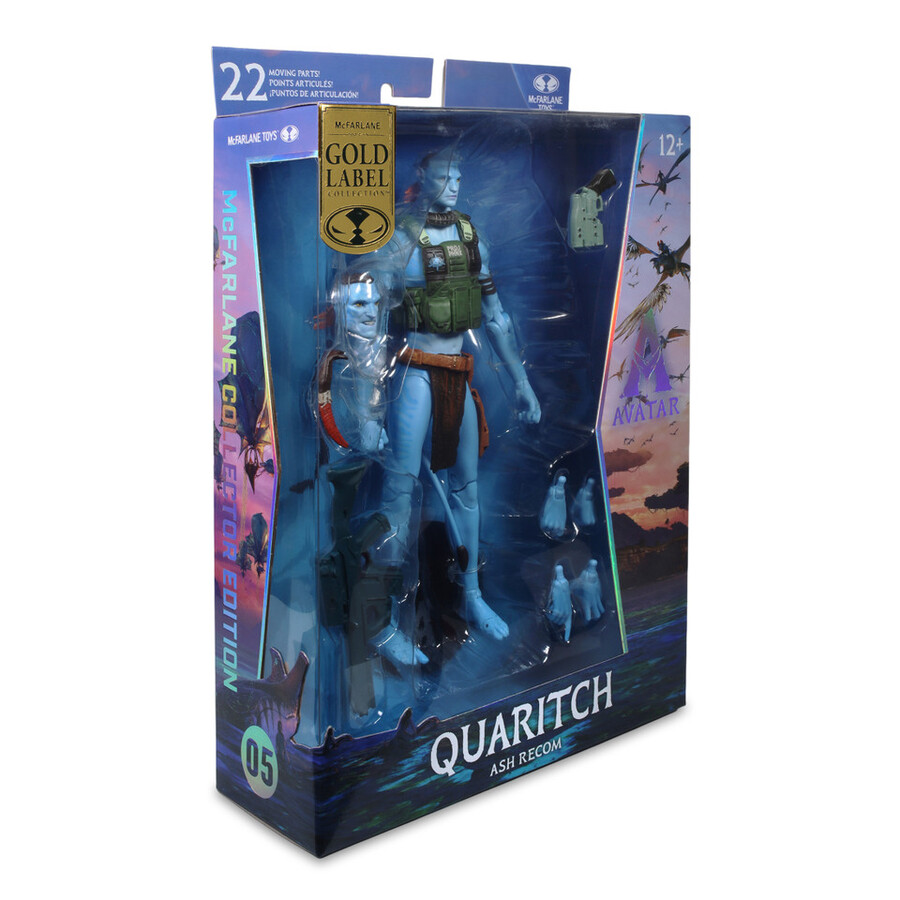 figurine quaritch ash recom avatar feu et cendres gold label 7