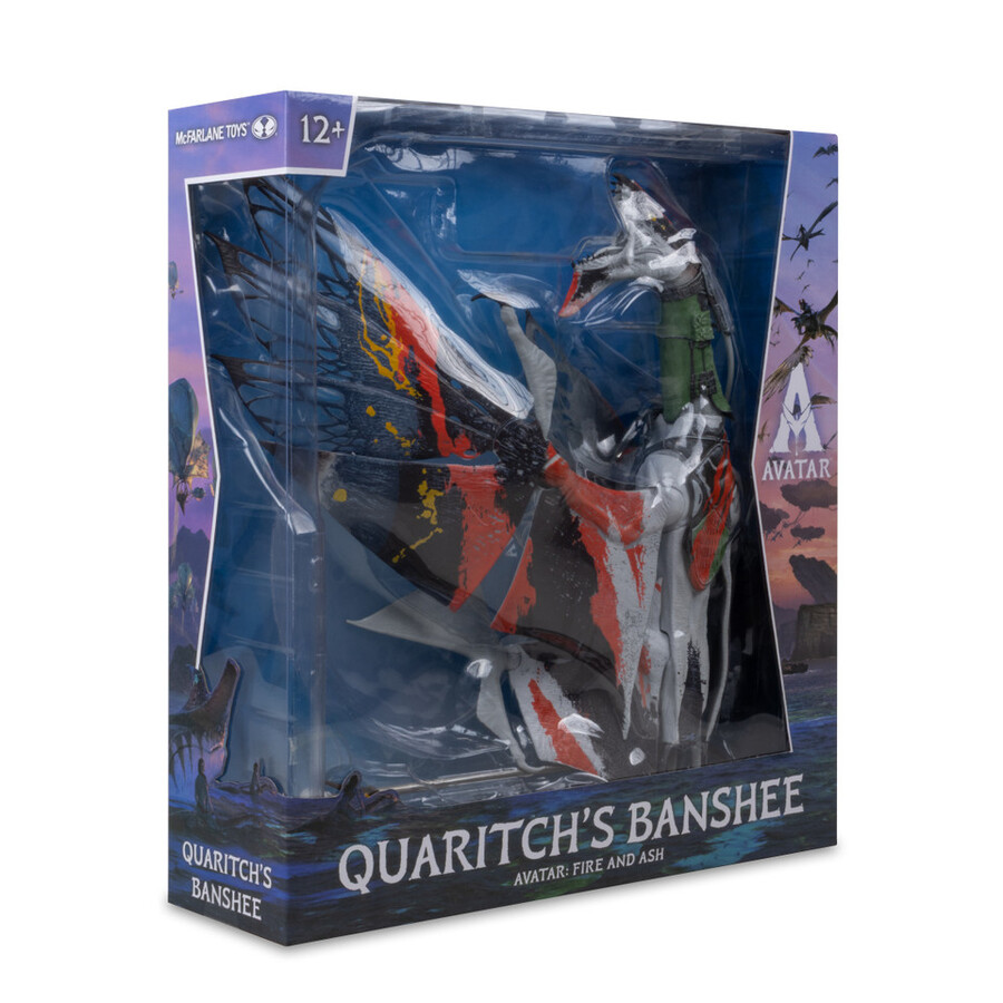 figurine de la banshee de quaritch avatar feu et cendres
