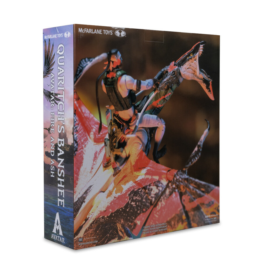 figurine de la banshee de quaritch avatar feu et cendres