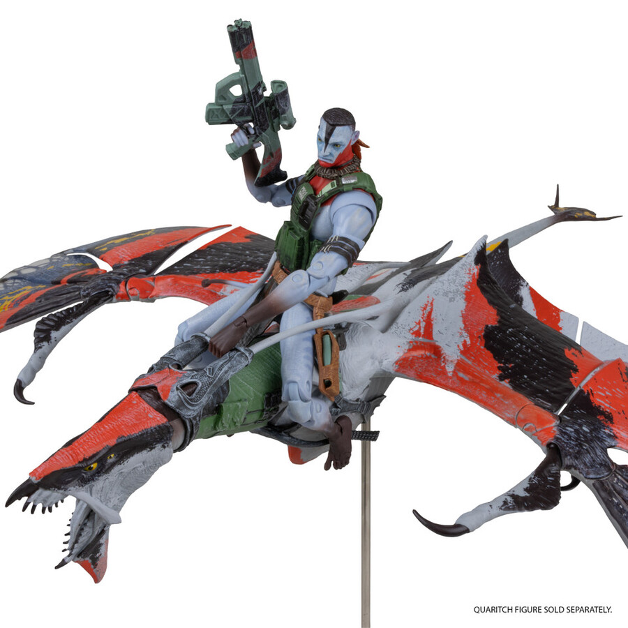 figurine de la banshee de quaritch avatar feu et cendres