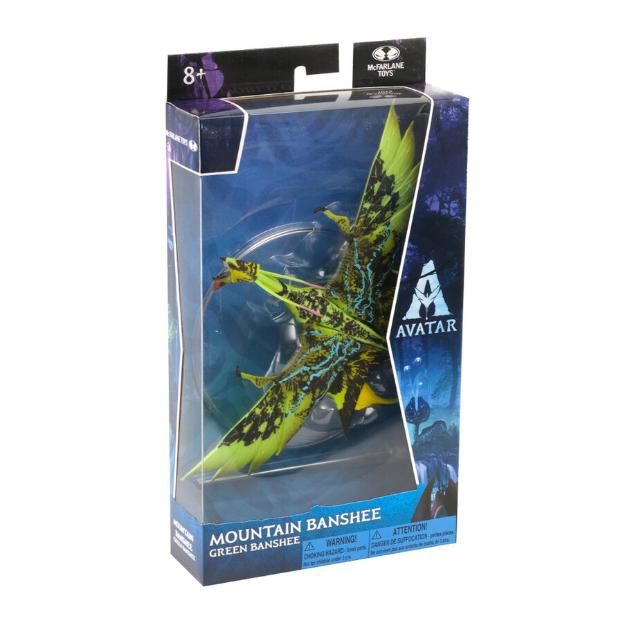 figurine banshee des montagnes - banshee verte film avatar monde de pandora