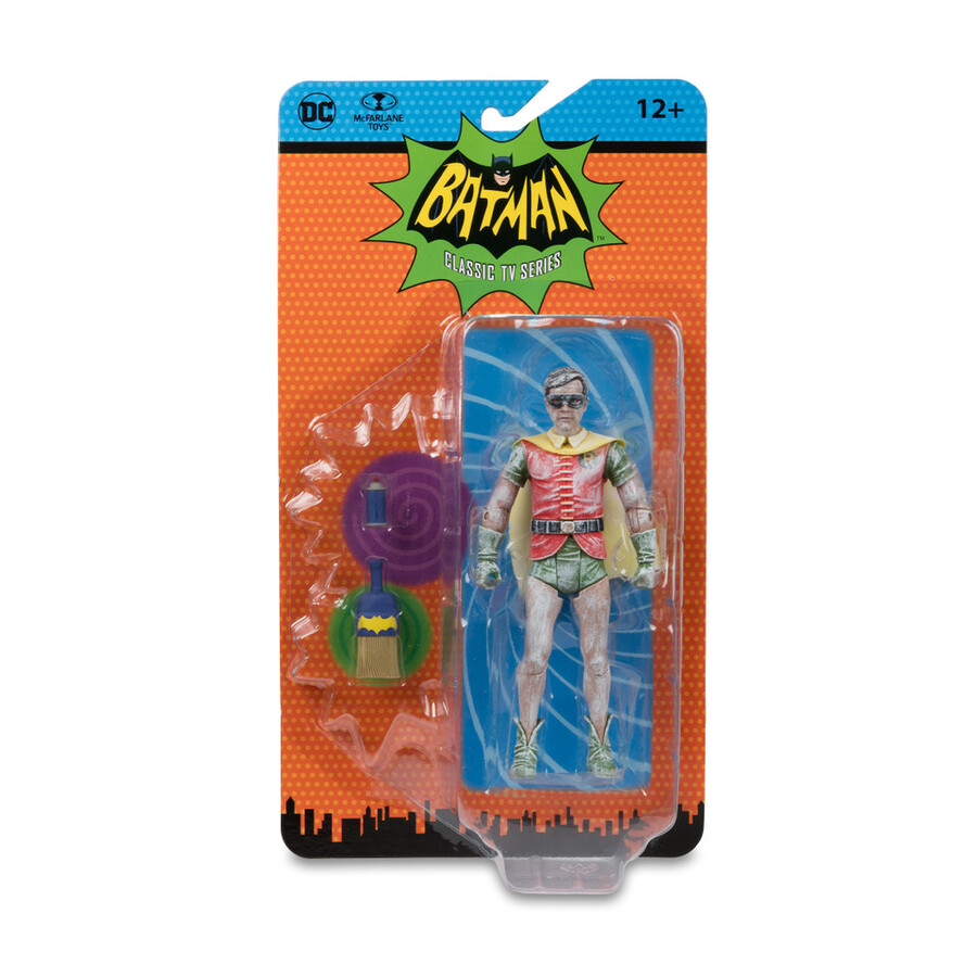 figurine wax robin dc retro batman 66 de 15 cm