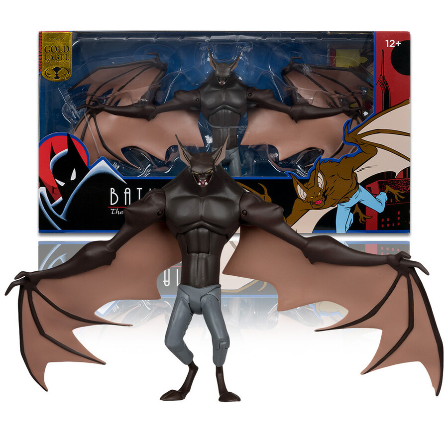 figurine man-bat batman la série animée gold label 6