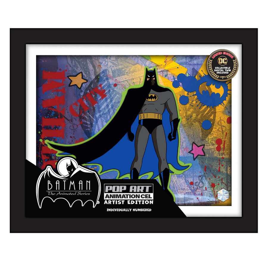 ensemble de 6 celluloïds danimation batman