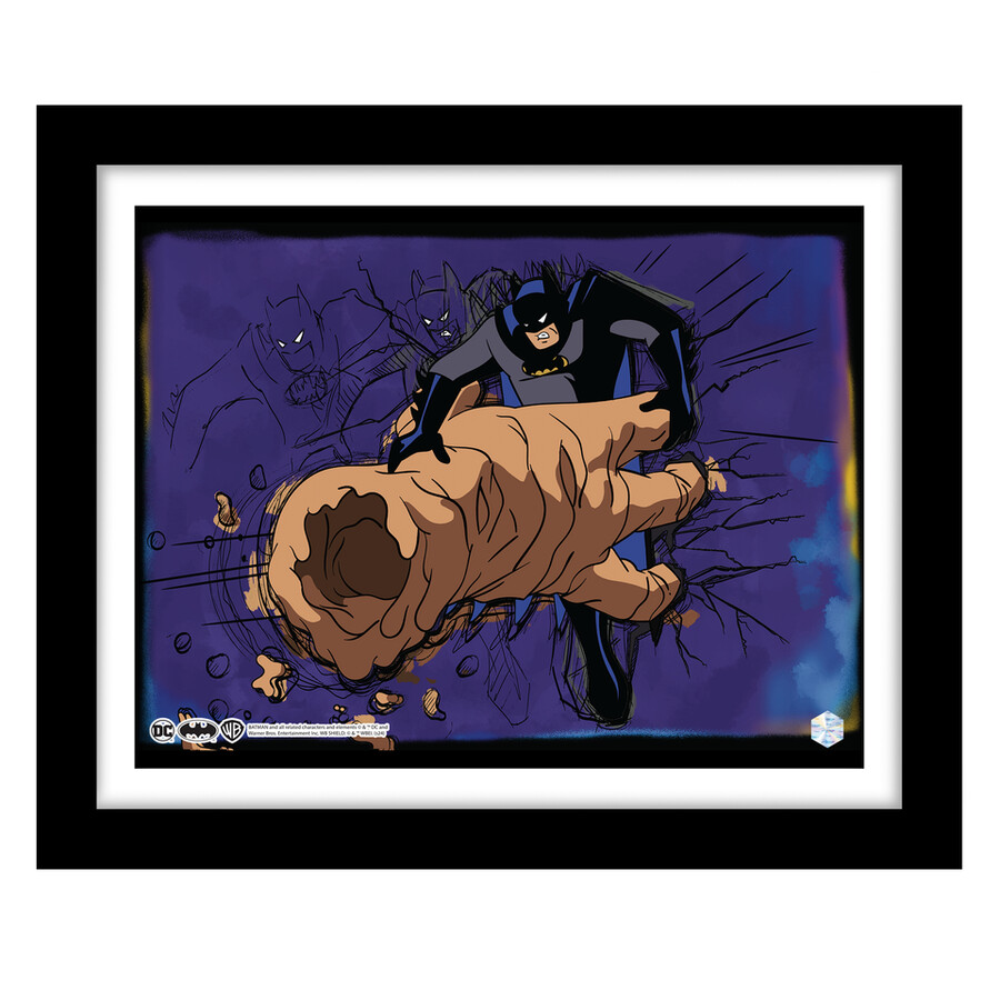 ensemble de 6 celluloïds danimation batman