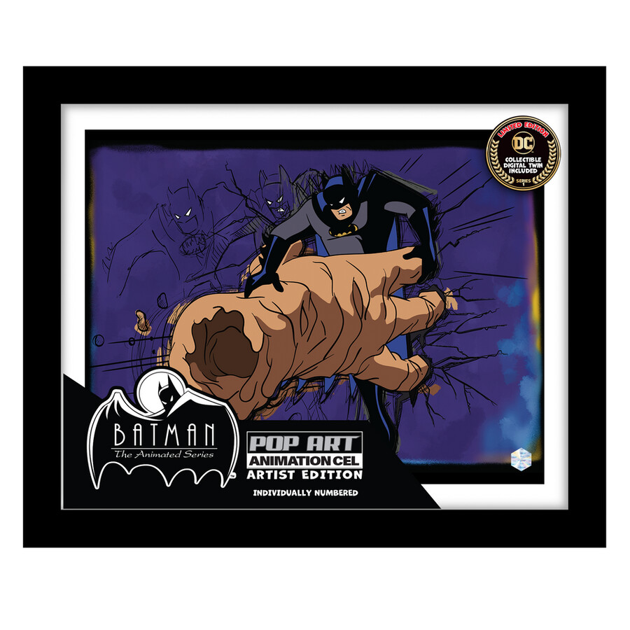ensemble de 6 celluloïds danimation batman