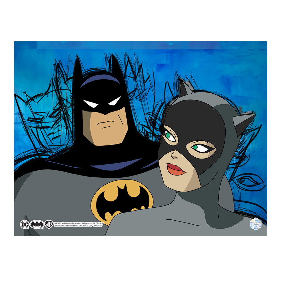 ensemble de 6 celluloïds danimation batman