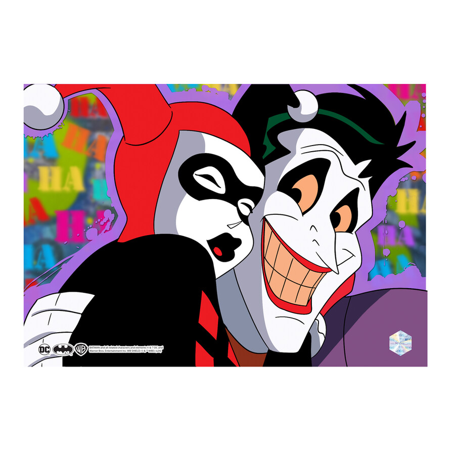 ensemble de 6 celluloïds danimation batman