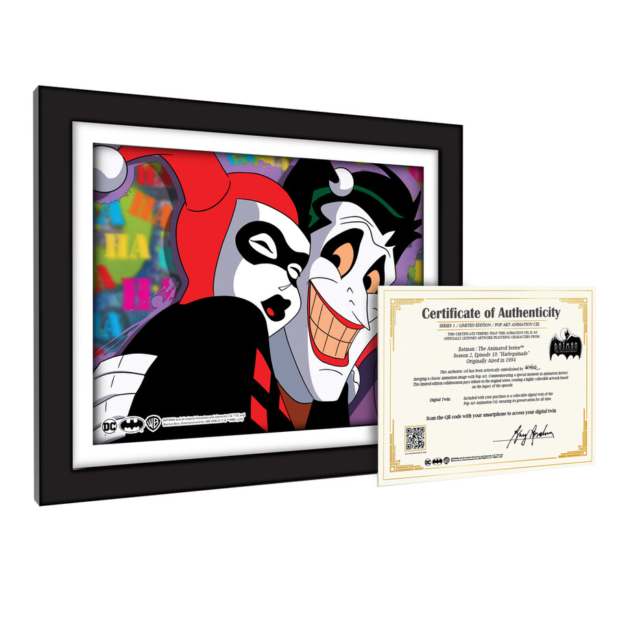 ensemble de 6 celluloïds danimation batman