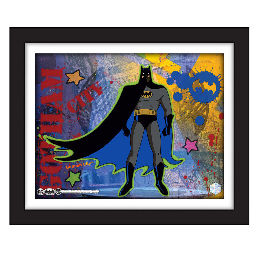 ensemble de 6 celluloïds danimation batman