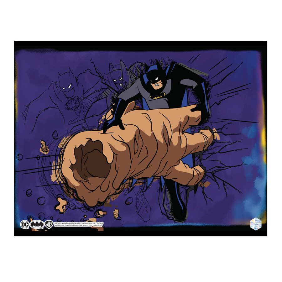 lexploit de clay partie 2 1104 scène danimation batman sur celluloïd