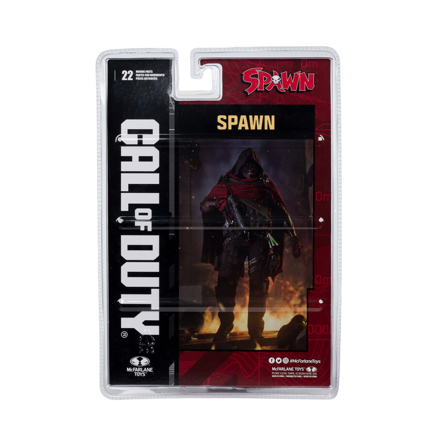 figurine burned spawn call of duty autograph series gold label 7