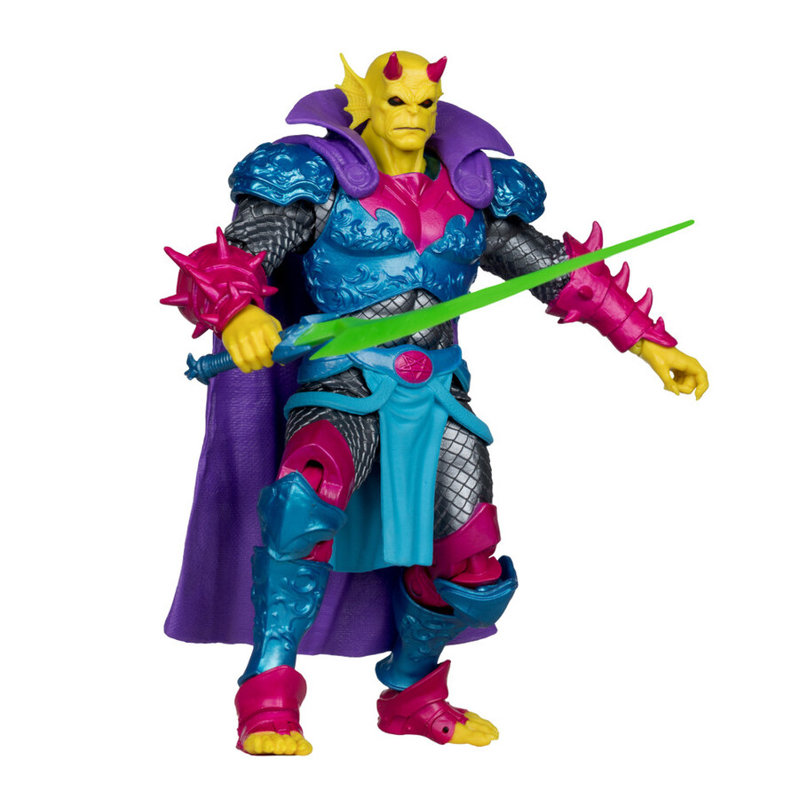figurine exclusive demon demon knights black light edition gold label 7
