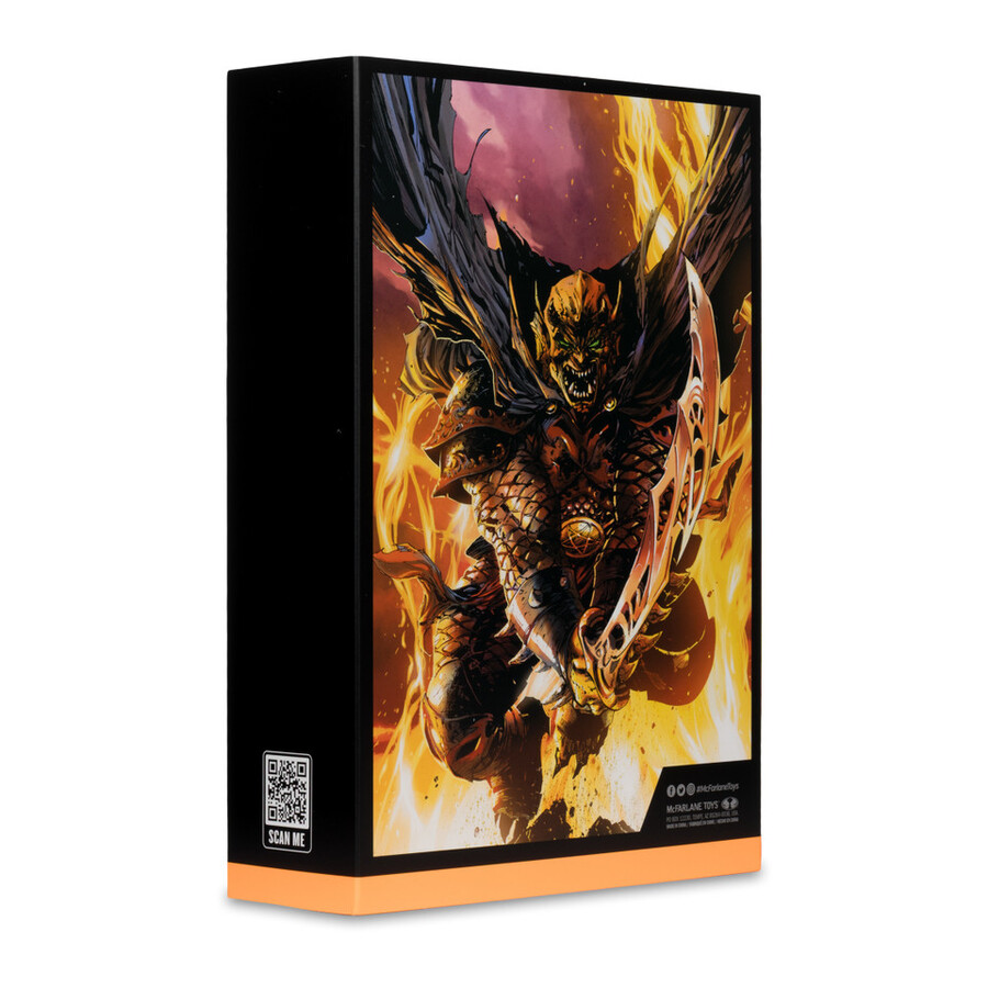figurine exclusive demon demon knights black light edition gold label 7