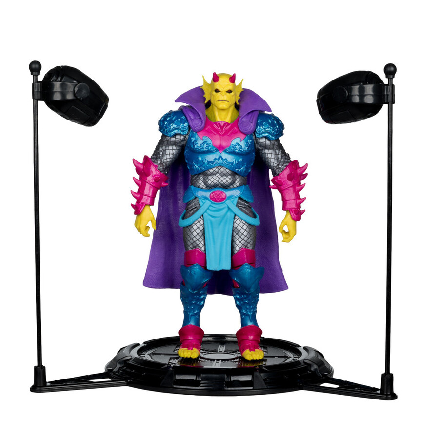 figurine exclusive demon demon knights black light edition gold label 7