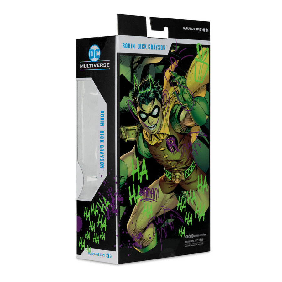 figurine exclusive robin dick grayson jokerized gold label 7