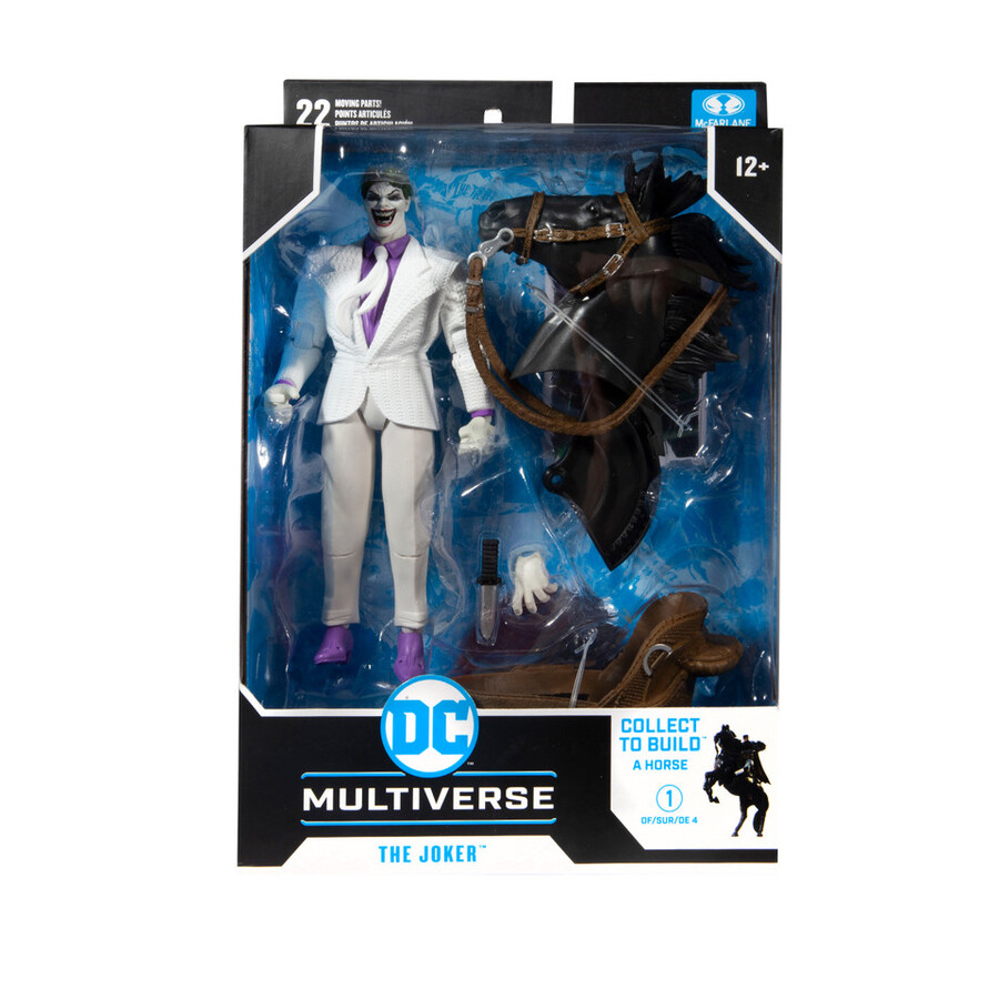 le joker batman le retour du chevalier noir figurine à construire dc de 18 cm