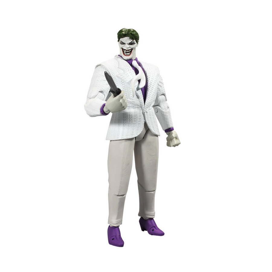 le joker batman le retour du chevalier noir figurine à construire dc de 18 cm
