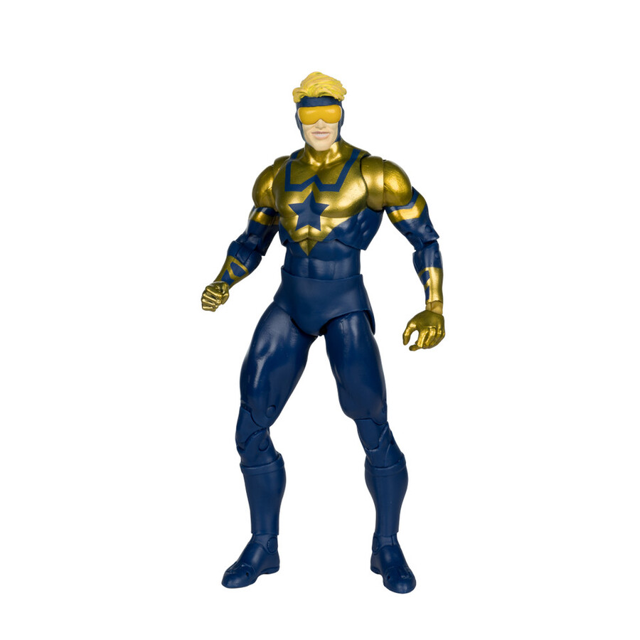 pack de 3 figurines de 18 cm booster gold futures end mr. freeze et ambush bug dc classic.