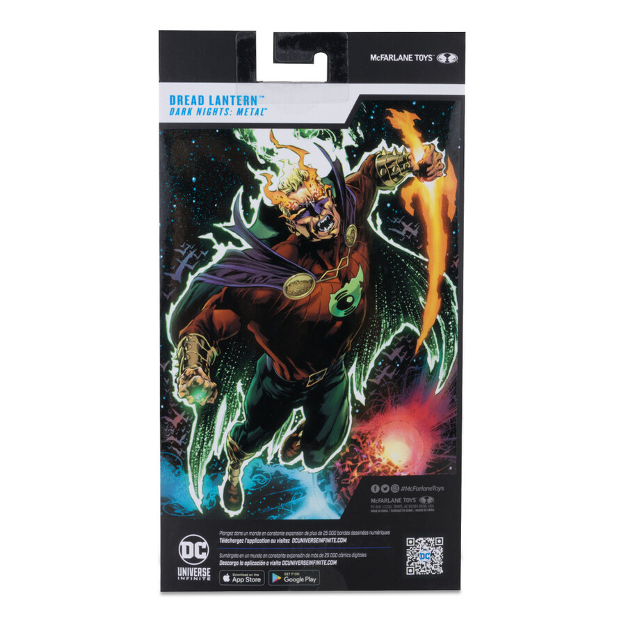 figurine dread lantern dark nights metal gold label 7