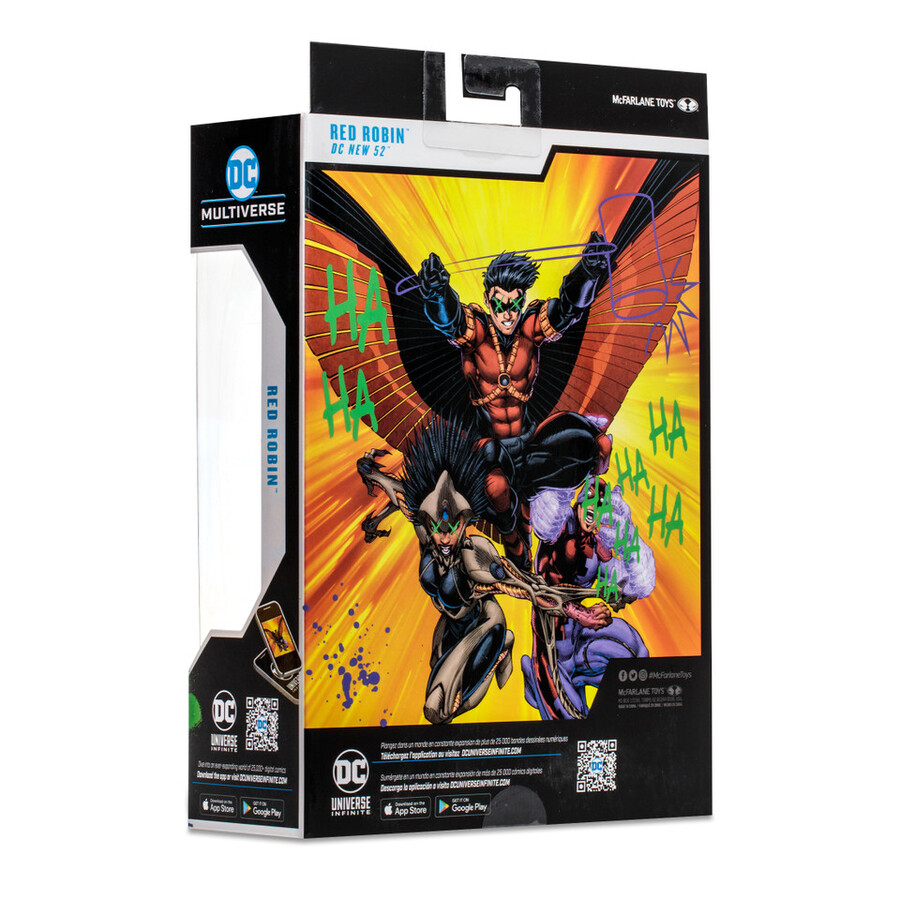 figurine red robin jokerized gold label 7