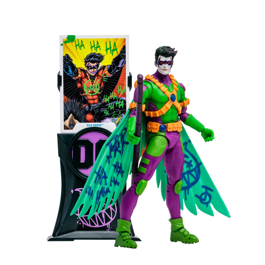 figurine red robin jokerized gold label 7