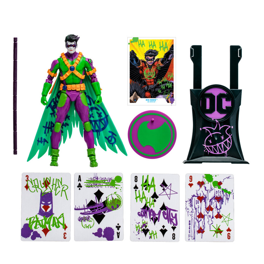 figurine red robin jokerized gold label 7