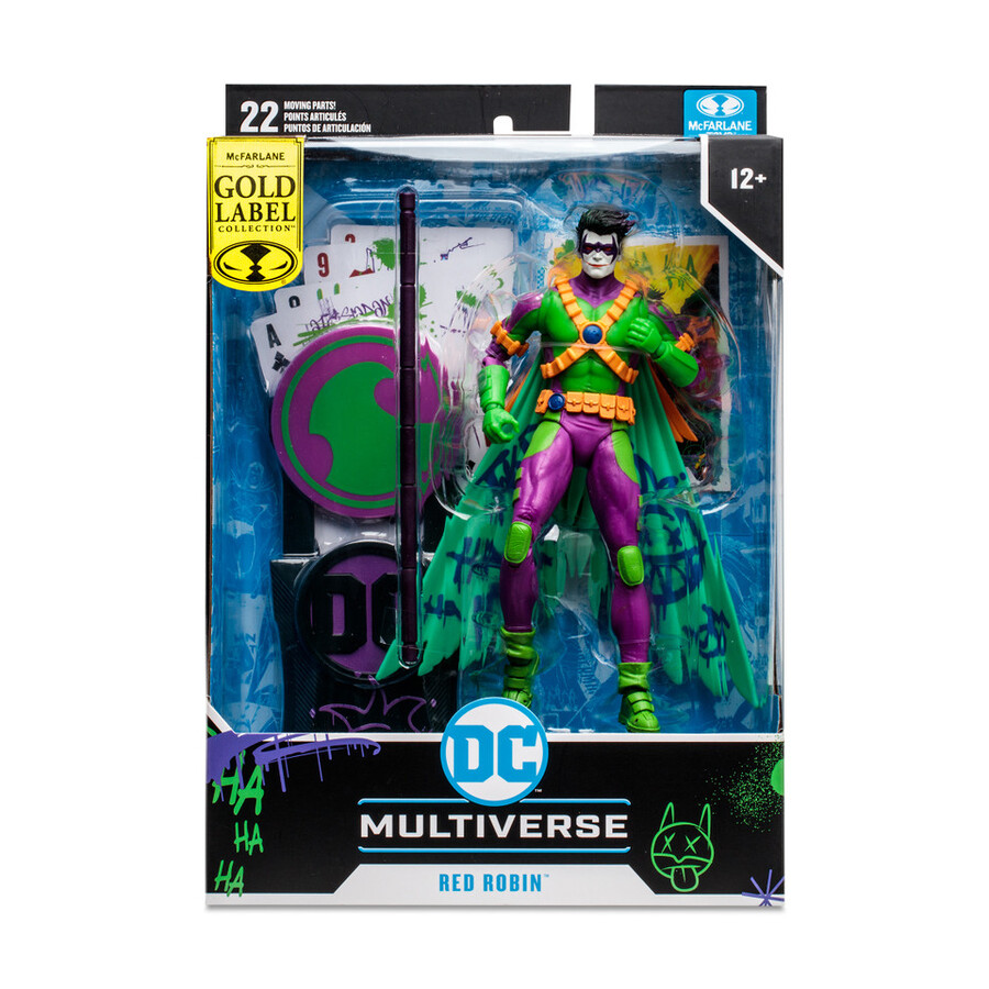 figurine red robin jokerized gold label 7