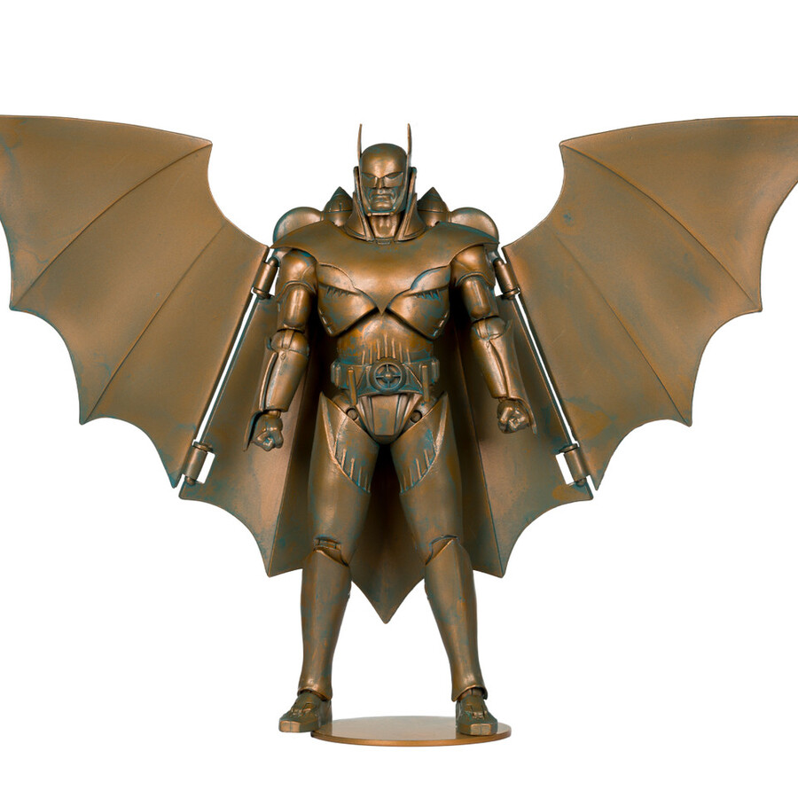figurine batman blindé kingdom come Édition patine Étiquette or 7