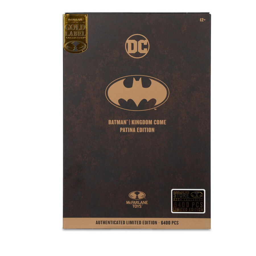 figurine batman blindé kingdom come Édition patine Étiquette or 7