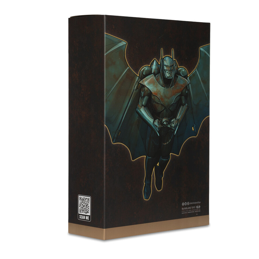 figurine batman blindé kingdom come Édition patine Étiquette or 7