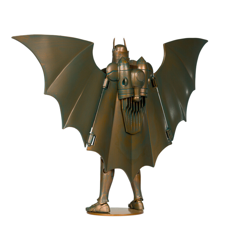 figurine batman blindé kingdom come Édition patine Étiquette or 7