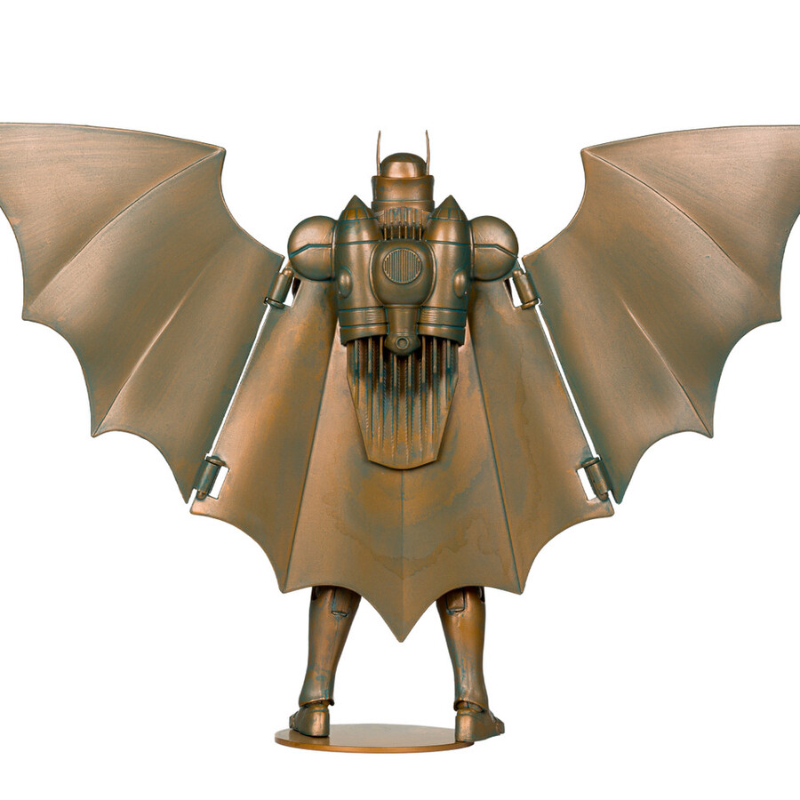 figurine batman blindé kingdom come Édition patine Étiquette or 7