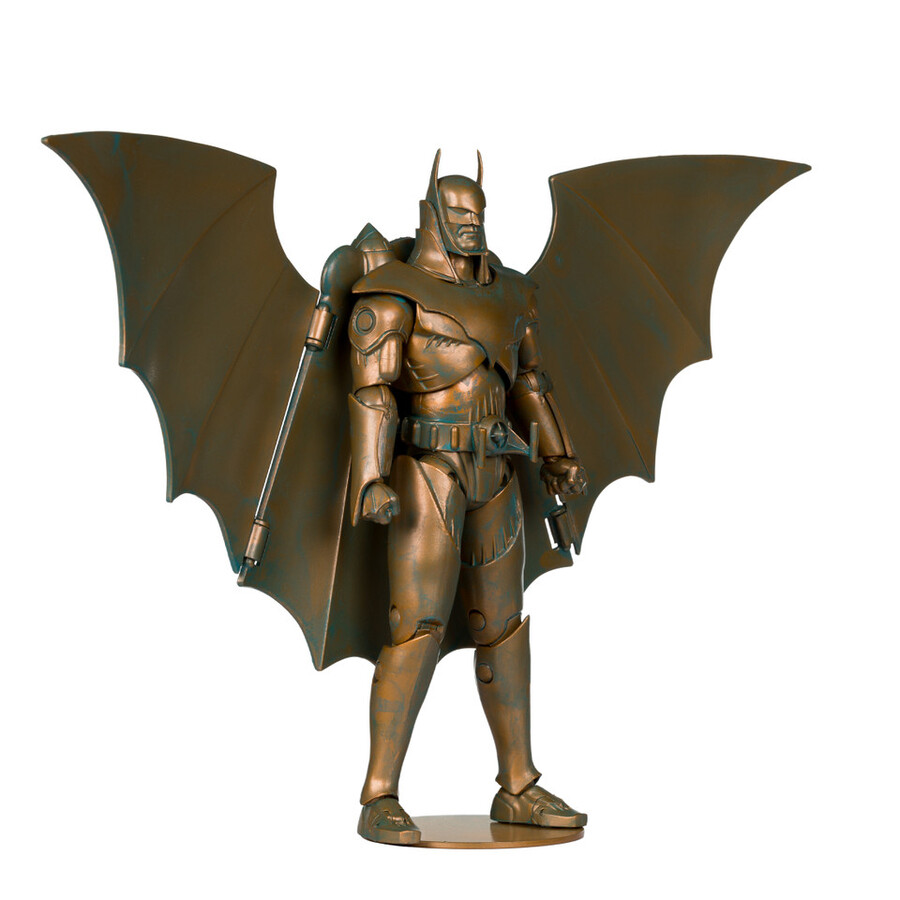 figurine batman blindé kingdom come Édition patine Étiquette or 7