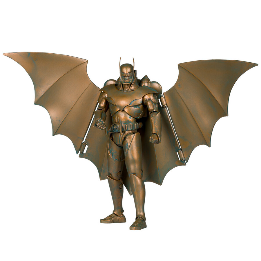 figurine batman blindé kingdom come Édition patine Étiquette or 7