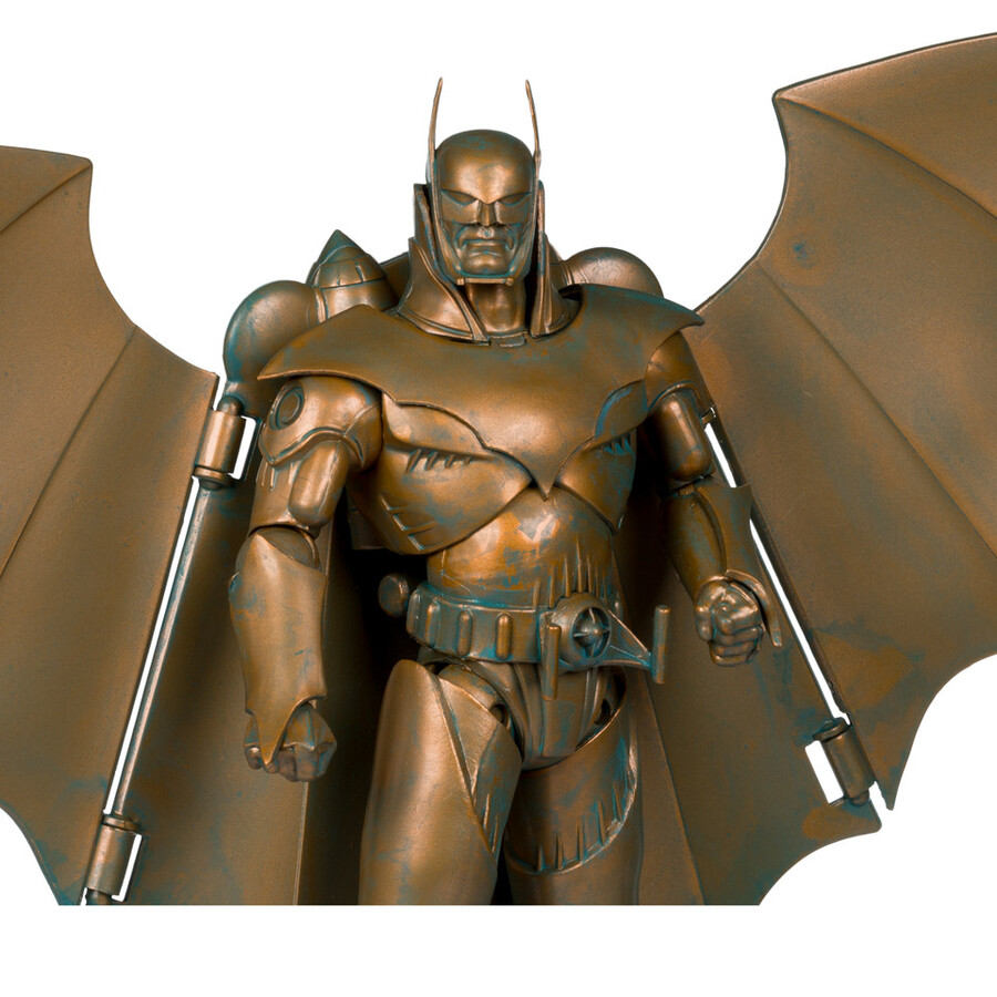 figurine batman blindé kingdom come Édition patine Étiquette or 7