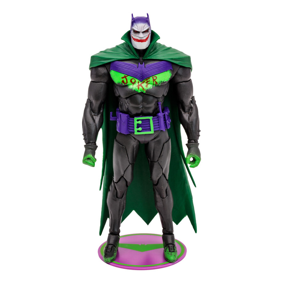 figurine batman white knight jokerized gold label dc multiverse 7