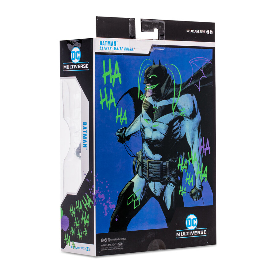 figurine batman white knight jokerized gold label dc multiverse 7
