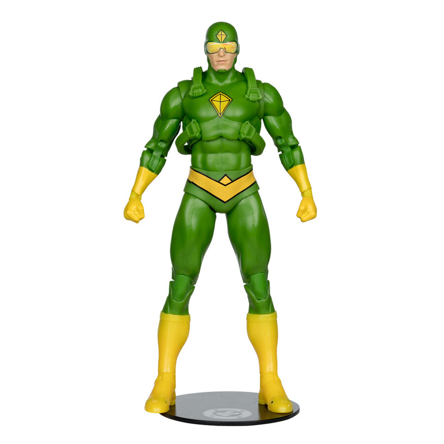 figurine kite-man ennemis de batman mcfarlane Édition collector Étiquette or 7