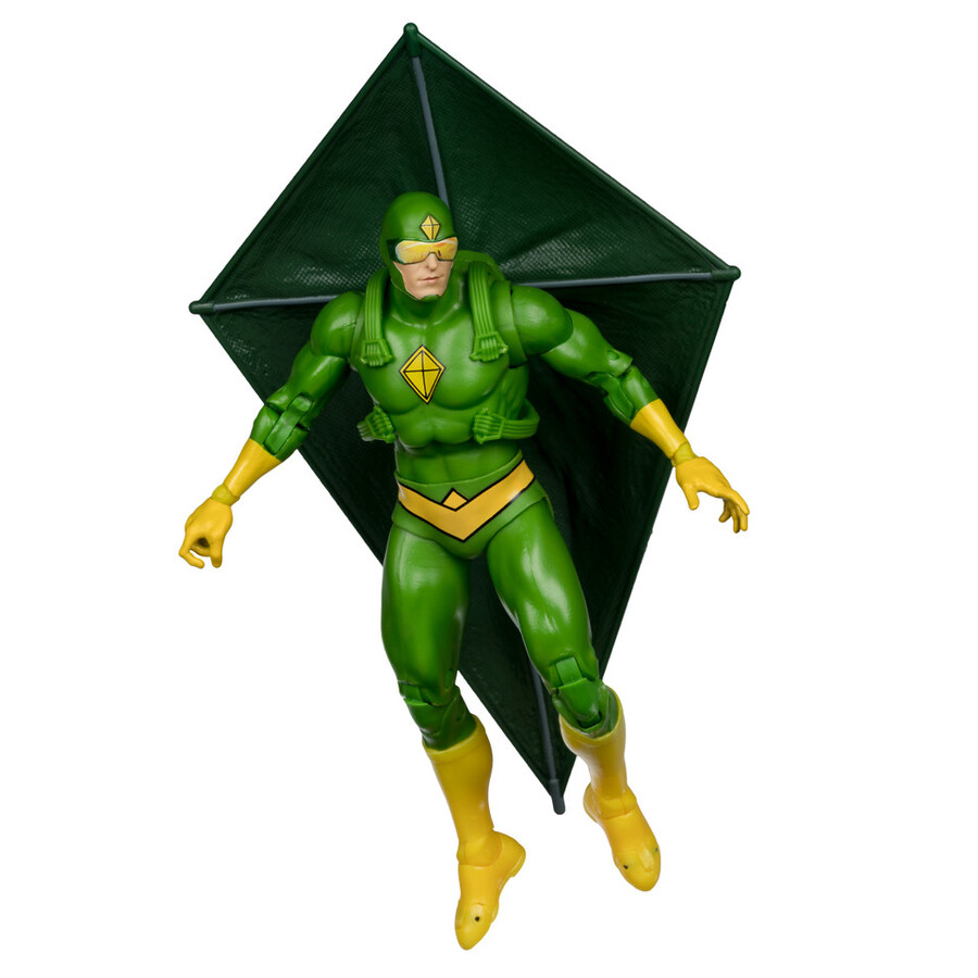 figurine kite-man ennemis de batman mcfarlane Édition collector Étiquette or 7