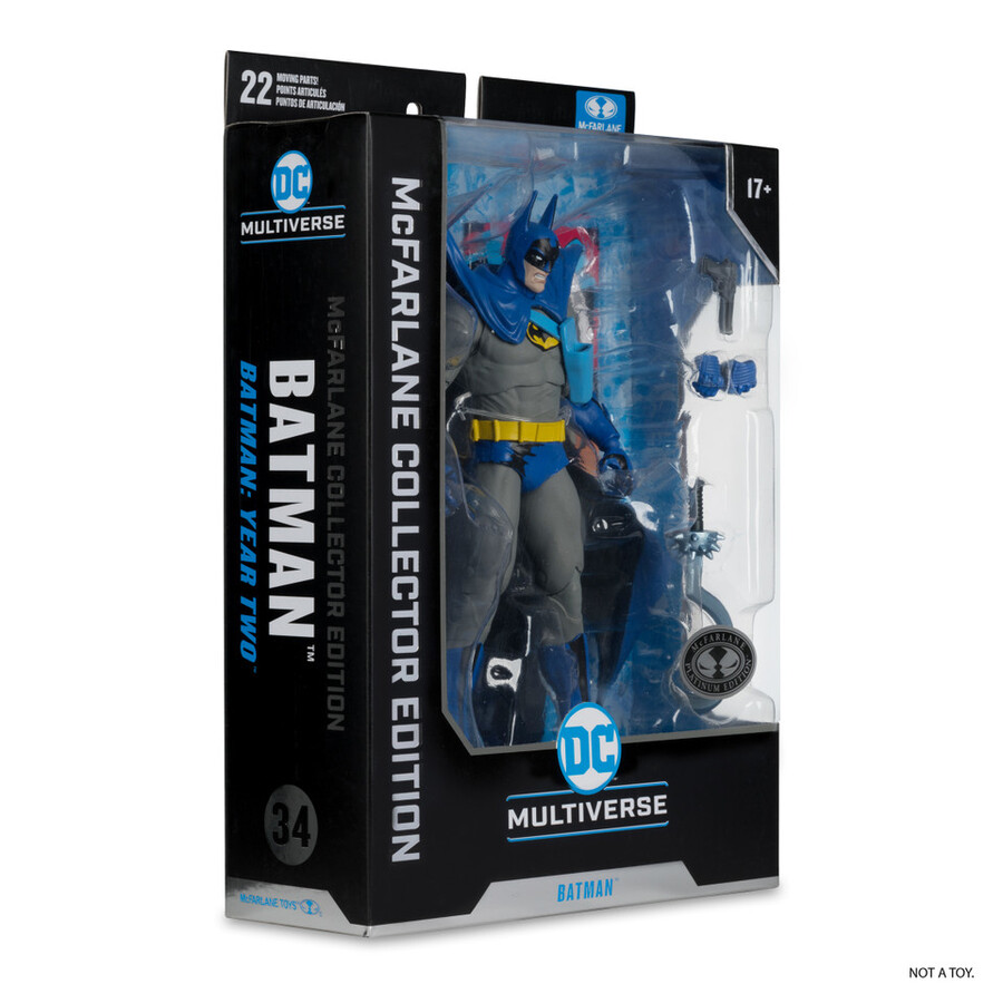 batman batman année deux Édition collector mcfarlane boîte scellée dusine 6 avec chase