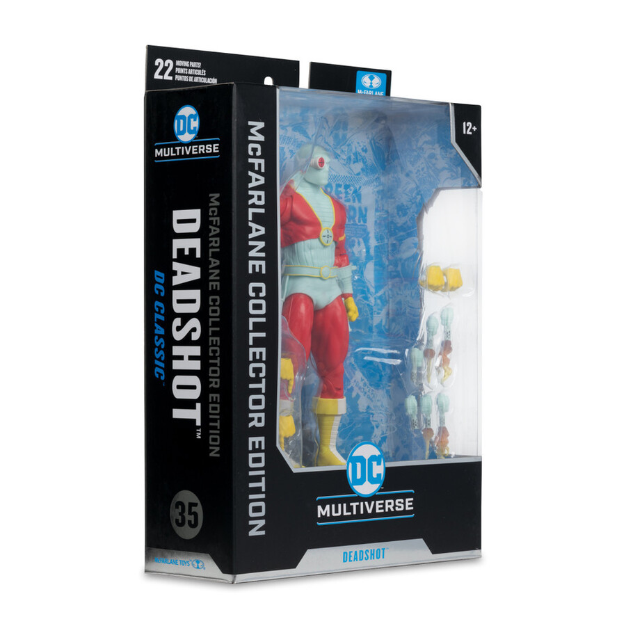 figurine deadshot dc classic mcfarlane collector edition 7